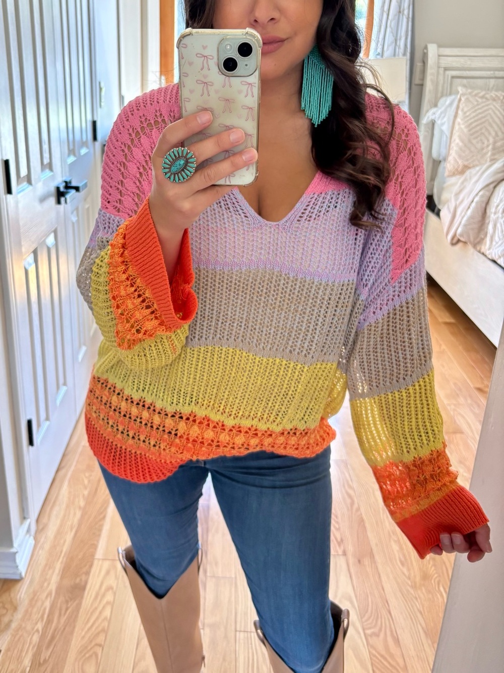 Multicolor boutique sweater